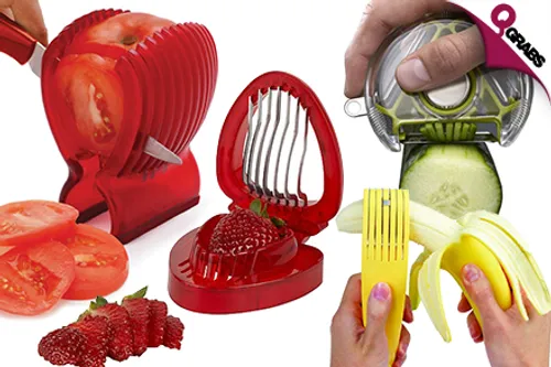 From QR49, Get a Superior Set of Kitchen Slicers & Peelers! (Up to QR238 Value)